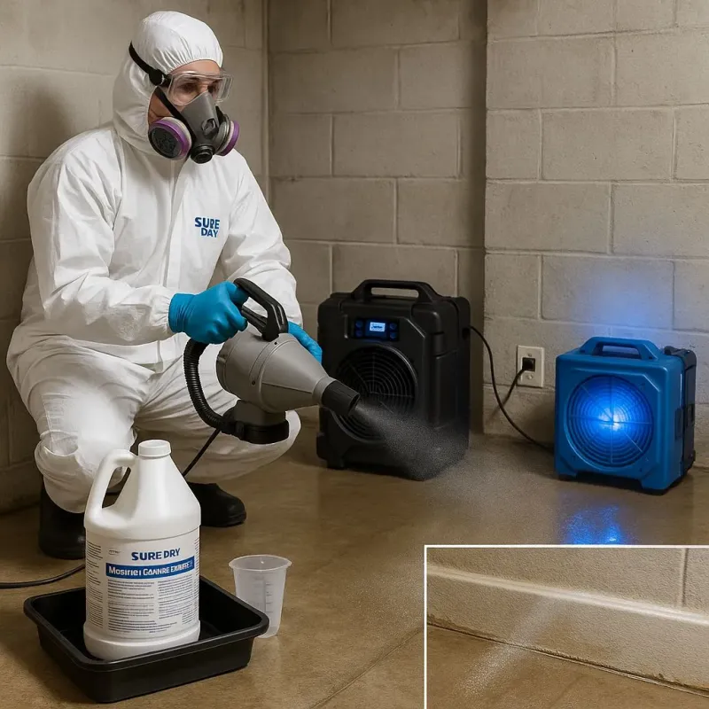 Sanitization and Odor Removal process in Franklin County, MA