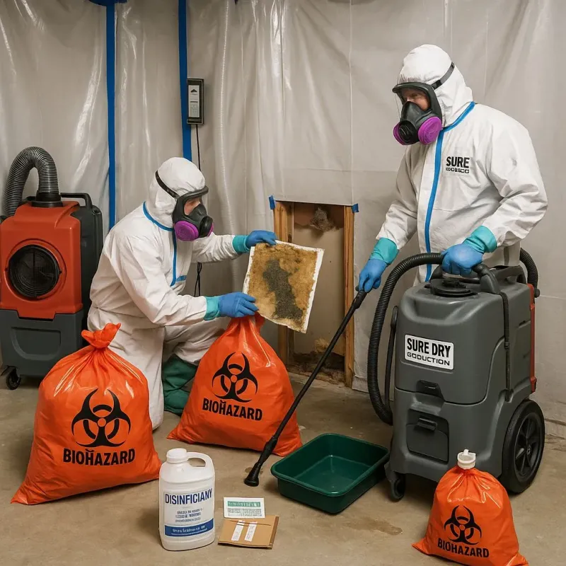 Contaminated Water Handling Protocols process in Franklin County, MA