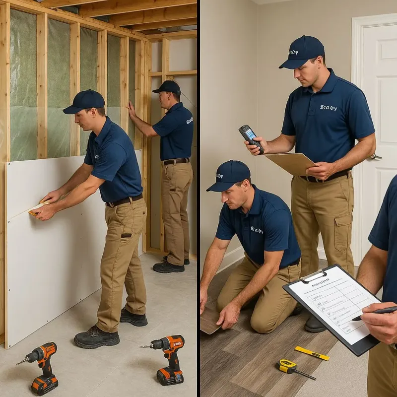 Repairs and Reconstruction process in Franklin County, MA